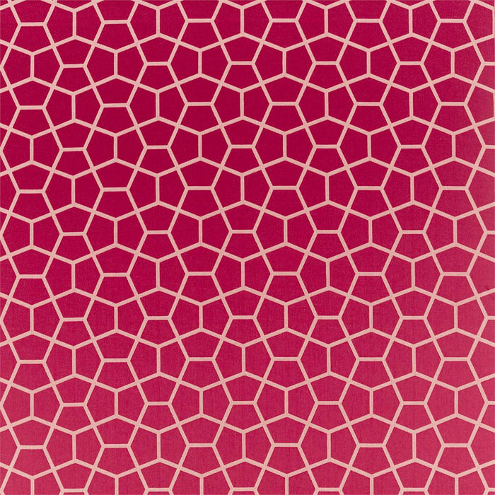 Harlequin Glyptic Cherry 132998 Fabric HMMF132998