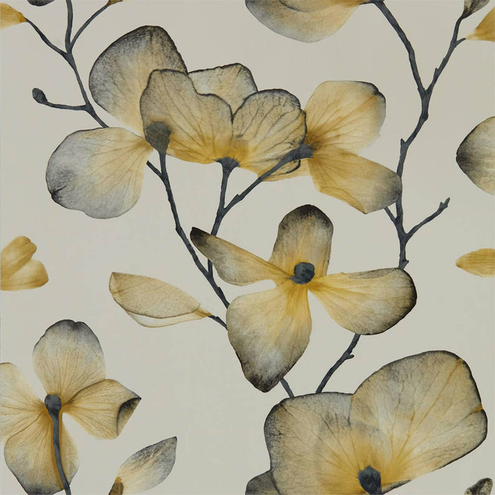 Harlequin Kienze Ochre/Steel 111958 Wallpaper HMWF111958