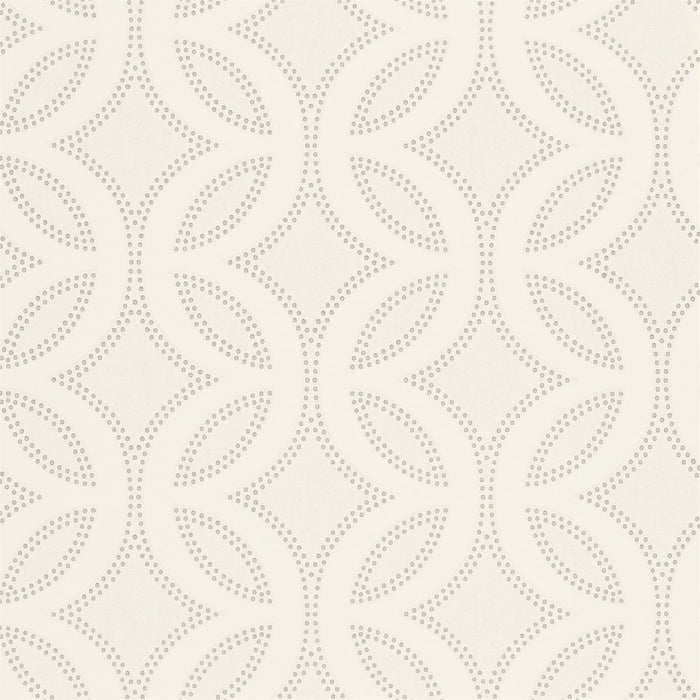 Harlequin Caprice Chalk/Pearl/Silver 110594 Wallpaper HPOW110594