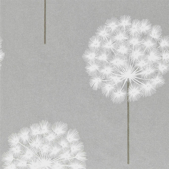 Harlequin Amity Silver/Chalk 111889 Wallpaper HPUT111889