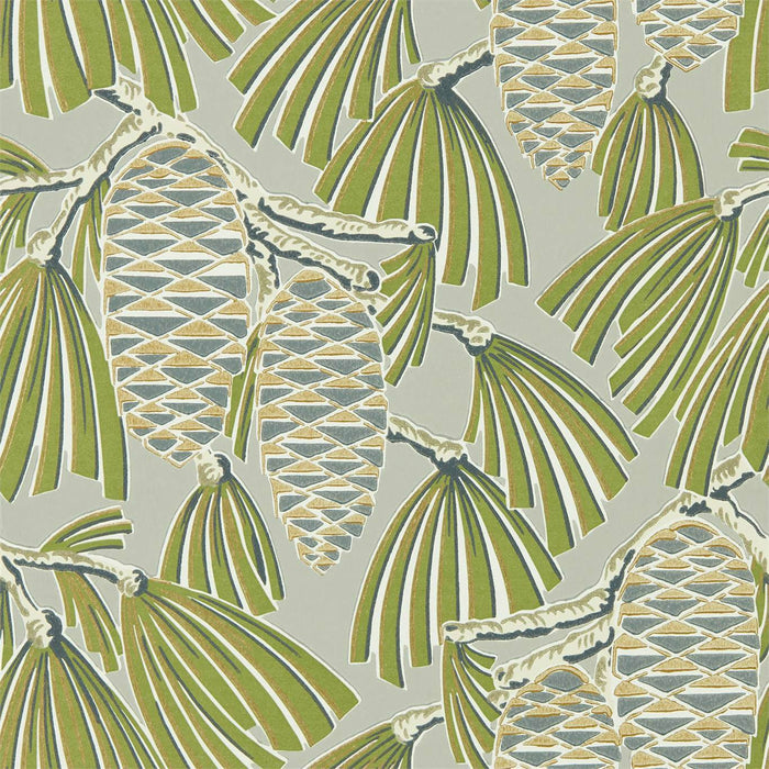Harlequin Foxley Fern Stone 112126 Wallpaper HSAW112126