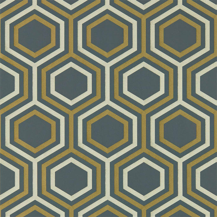 Harlequin Selo Ebony/Gold 112149 Wallpaper HSAW112149