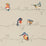 Harlequin Perisco Coral/Lemon 111486 Wallpaper HSTO111486