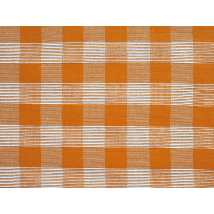 Brunschwig & Fils Siam Sq Cotton Arancia Fabric JAG-50061.121.0