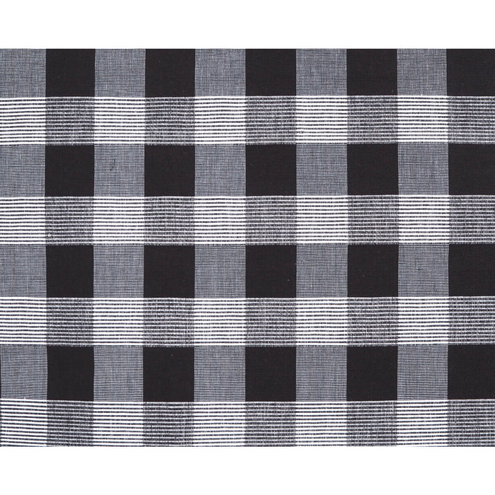 Brunschwig & Fils Siam Sq Cotton Ebony Fabric JAG-50061.881.0