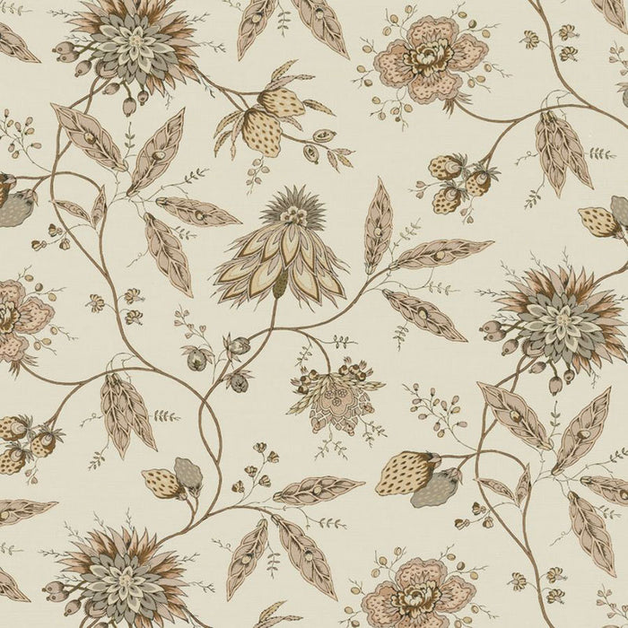 Jasper Fraises Des Bois Brown Fabric JP-1801