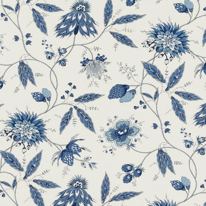 Jasper Fraises Des Bois Indigo Fabric JP-1803