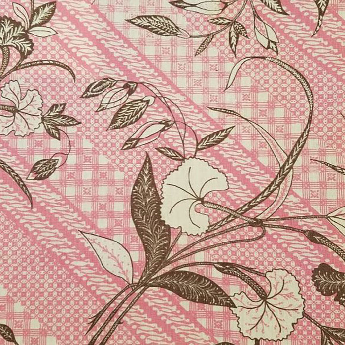 Jasper Java Stripe Pink/Brown Fabric JP-2114