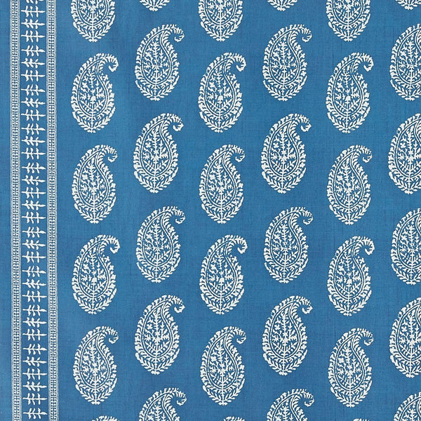 Peter Dunham Kashmir Paisley - Outdoor Indigo Fabric 139KAP13