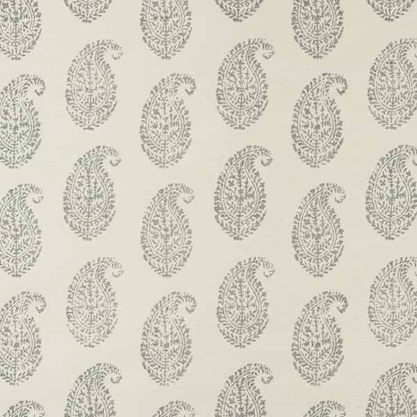 Peter Dunham Kashmir Paisley Ivory/Slate Wallpaper 151KAP18
