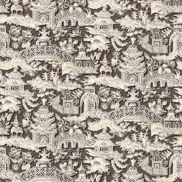 Gaston Y Daniela Marta Chocolate Fabric LCT1048.002.0