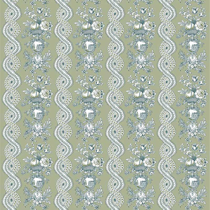Gaston Y Daniela Pilara Verde Fabric LCT1059.002.0