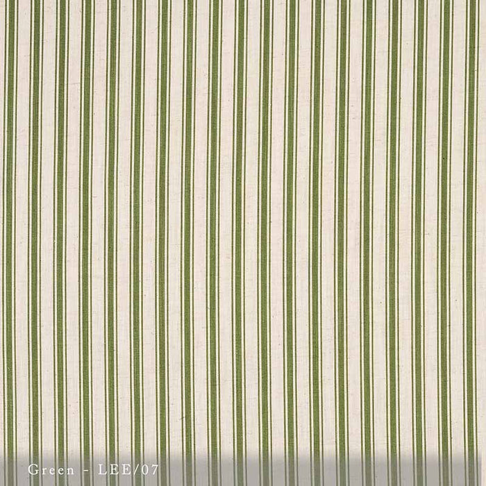 Lisa Fine Lee Stripe Green Fabric LEE-07