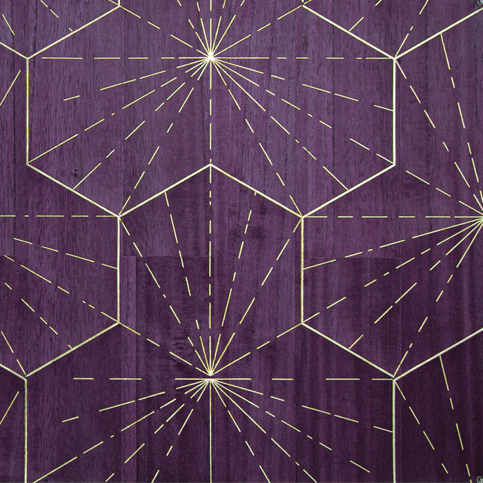 Maya Romanoff Ajiro Burst of Happiness Violet Hues Wallpaper MR-ABH-1410