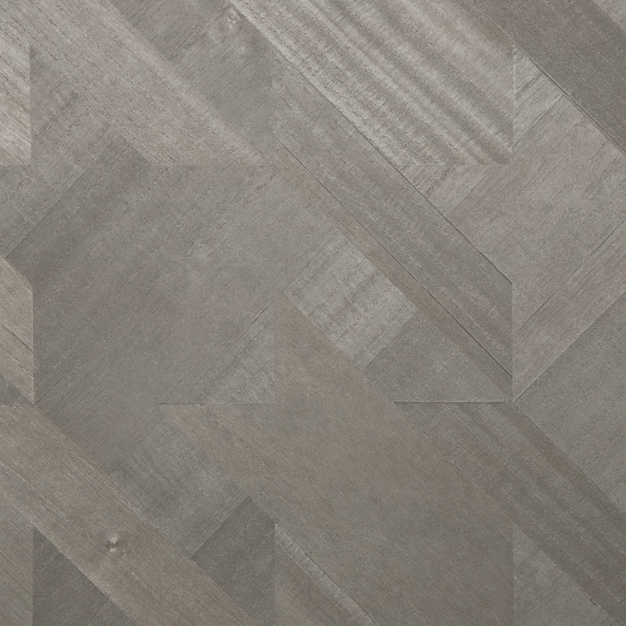 Maya Romanoff Ajiro Houndstooth Silver Birch Luster Wallpaper MR-AH-4055-S