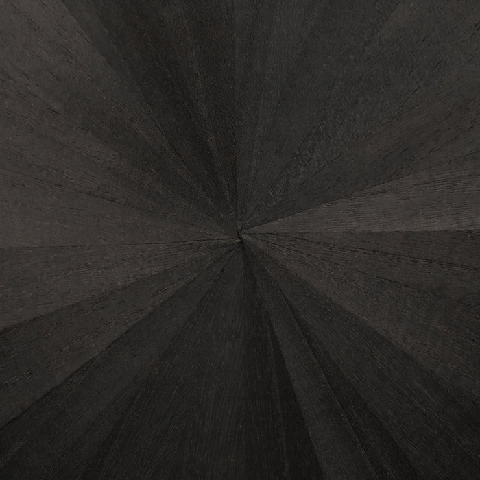 Maya Romanoff Ajiro Sunburst 15 Inch Ebony Luster Wallpaper MR-AS-3109-15