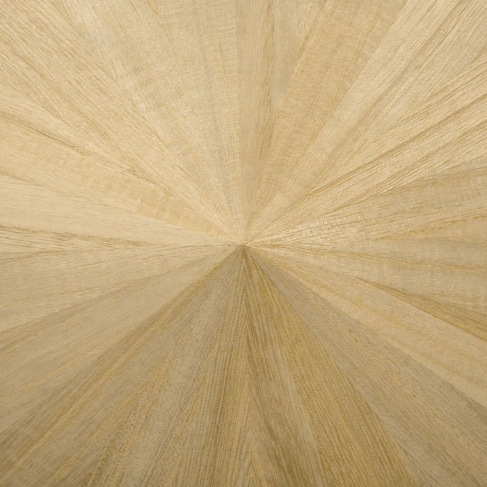 Maya Romanoff Ajiro Sunburst 15 Inch Polished Maple Wallpaper MR-AS-3604-X-15