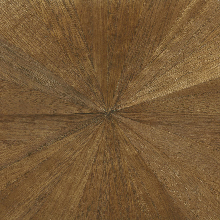Maya Romanoff Ajiro Sunburst 15 Inch Chestnut Wallpaper MR-AS-3607-M-15