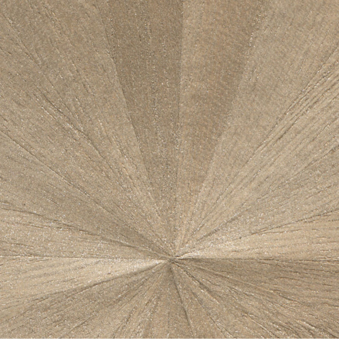 Maya Romanoff Ajiro Sunburst 15 Inch Teak Luster Wallpaper MR-AS-3676-P-15