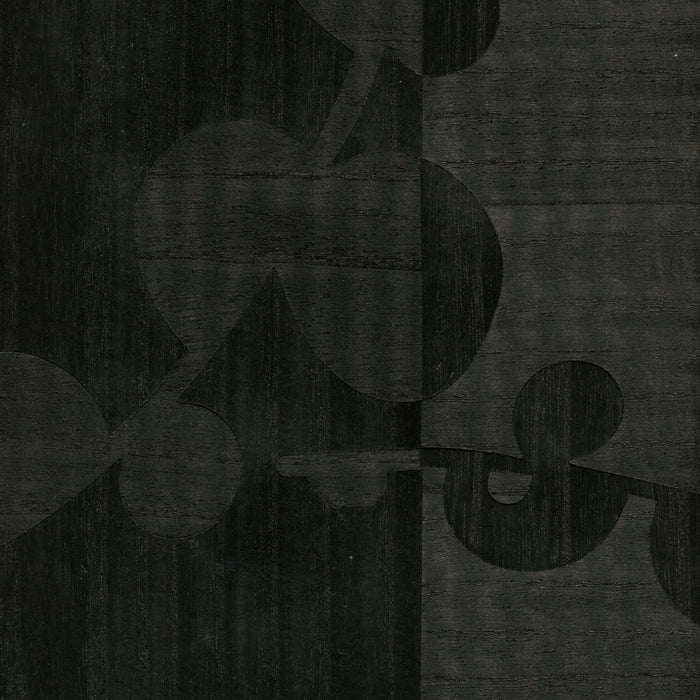 Maya Romanoff Ajiro Vineyard Ebony Luster Wallpaper MR-AV-3109