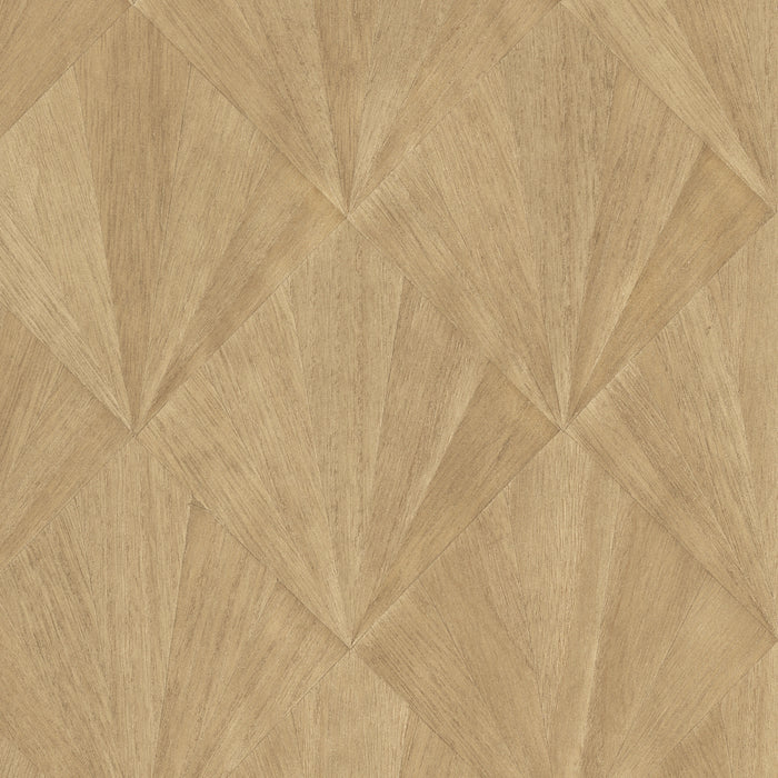 Maya Romanoff Ajiro Fanfare Oak Luster Wallpaper MR-AF-3608-G