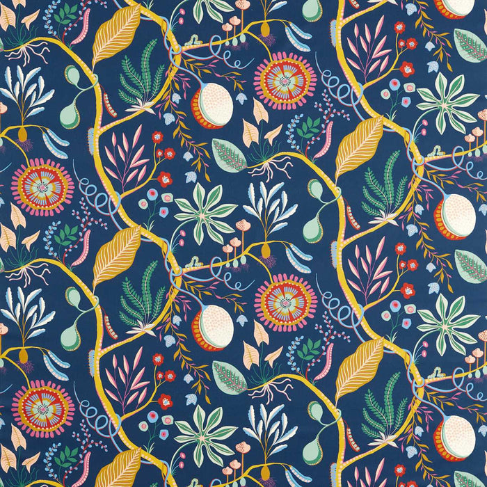 Scion Jackfruit and the Beanstalk Midnight Fabric NART121044.SCN.0