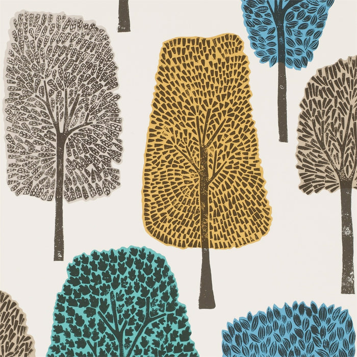 Scion Cedar Almond/Cobalt/Midnight Wallpaper NFIK111084.SCN.0