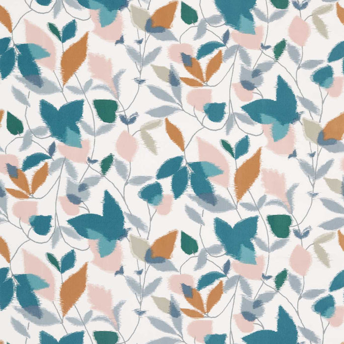 Scion Akira Ginger/Teal/Olive Fabric NJAP120751.SCN.0