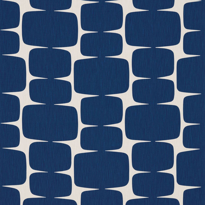 Scion Lohko Indigo/Jasmine Fabric NLOH120488.SCN.0