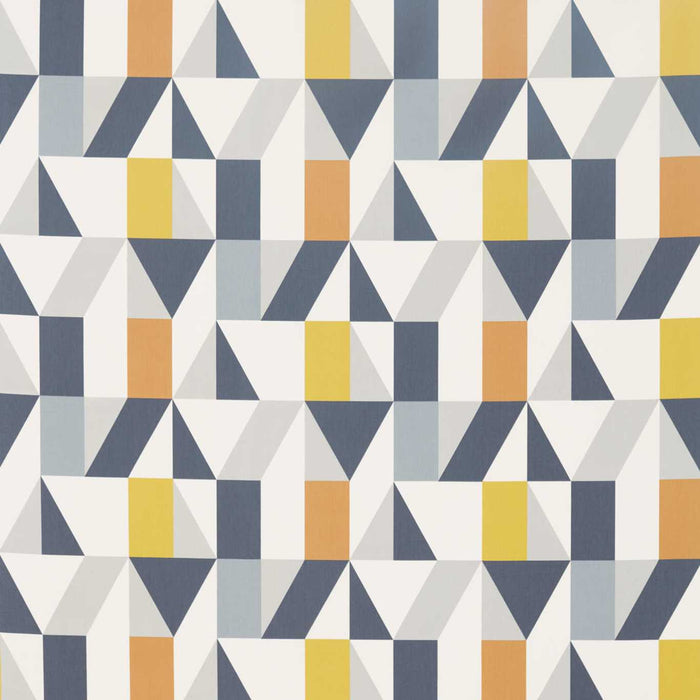 Scion Nuevo Dandelion/Charcoal/Brick Fabric NNUE120710.SCN.0