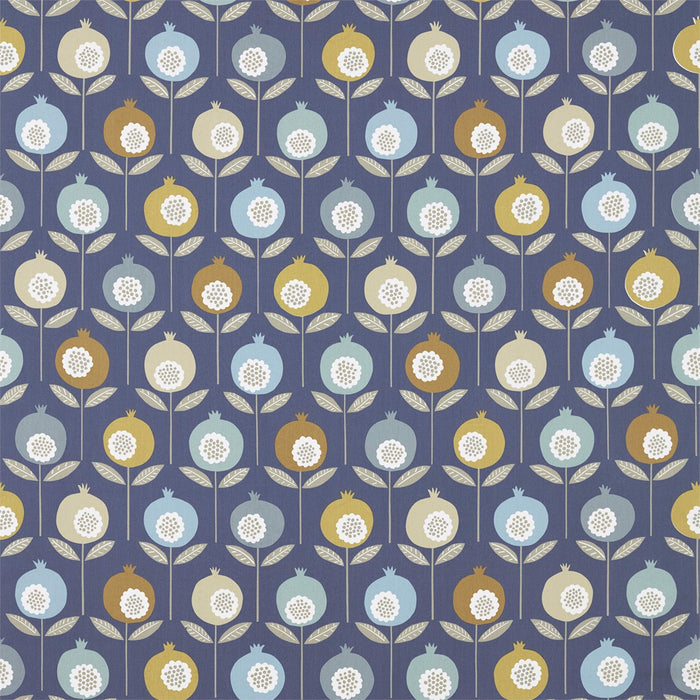Scion Pepino Sky/Cinnamon/Ink Fabric NPED120646.SCN.0