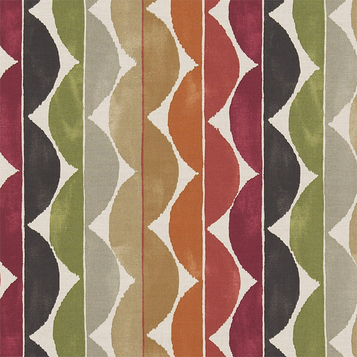 Scion Yoki Terracotta/Moss/Amber Fabric NSPI120310.SCN.0