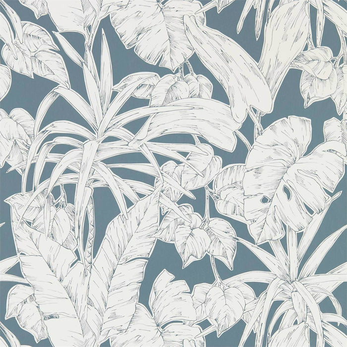 Scion Parlour Palm Palm Charcoal Wallpaper NZAW112023.SCN.0