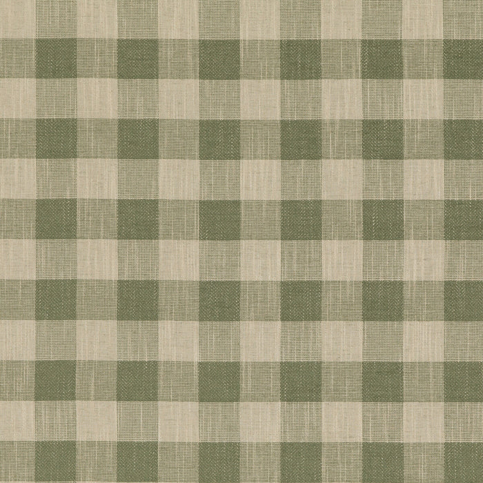 Baker Lifestyle Block Check Green Fabric PF50490.735.0