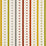 Baker Lifestyle Opera Stripe Red/Gold Fabric PP50344.5.0