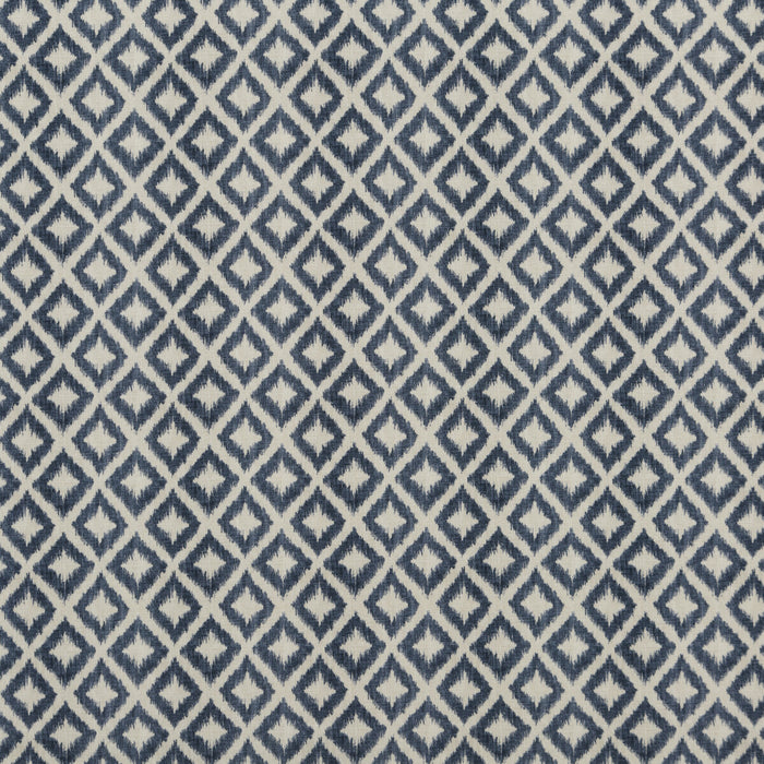 Baker Lifestyle Salsa Diamond Indigo Fabric PP50431.2.0