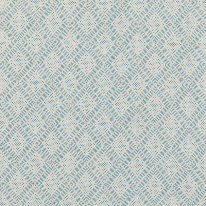 Baker Lifestyle Block Trellis Aqua Fabric PP50484.3.0