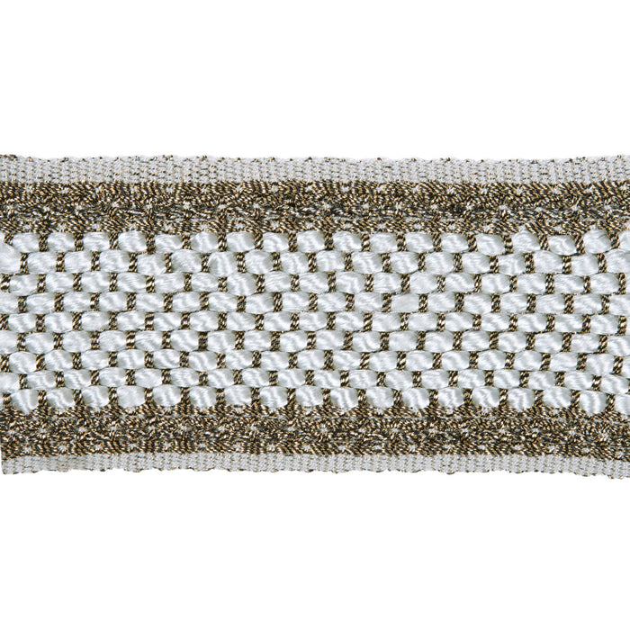 Kravet Couture Hammered Braid Titanium Trim T30642.1176.0