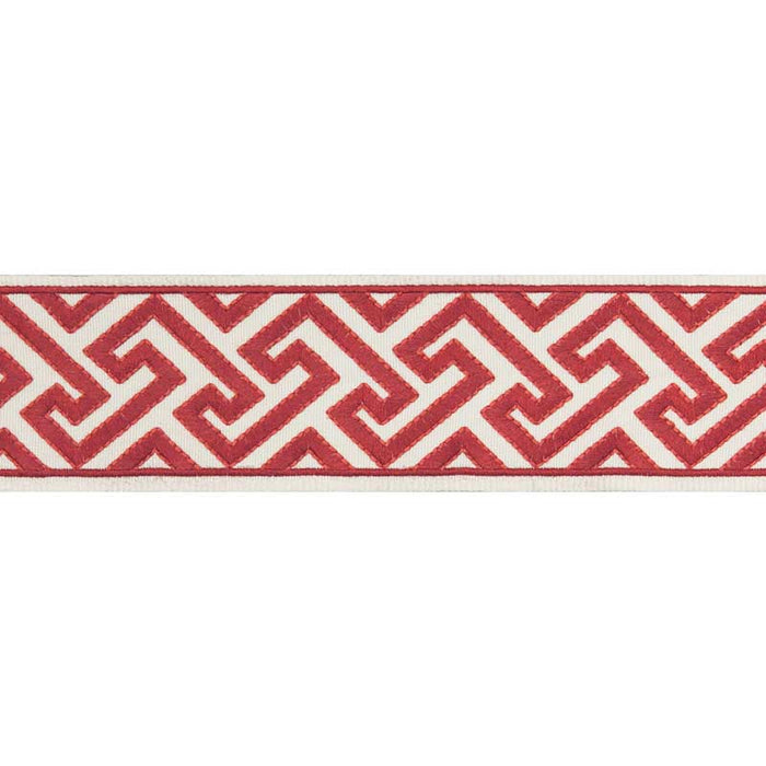 Brunschwig & Fils Sanchi Tape Red Trim T8019100.19.0