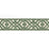 Brunschwig & Fils Pailou Tape Evergreen Trim T8019102.33.0