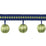Brunschwig & Fils Claude Ball Fringe Navy Trim T8020103.503.0