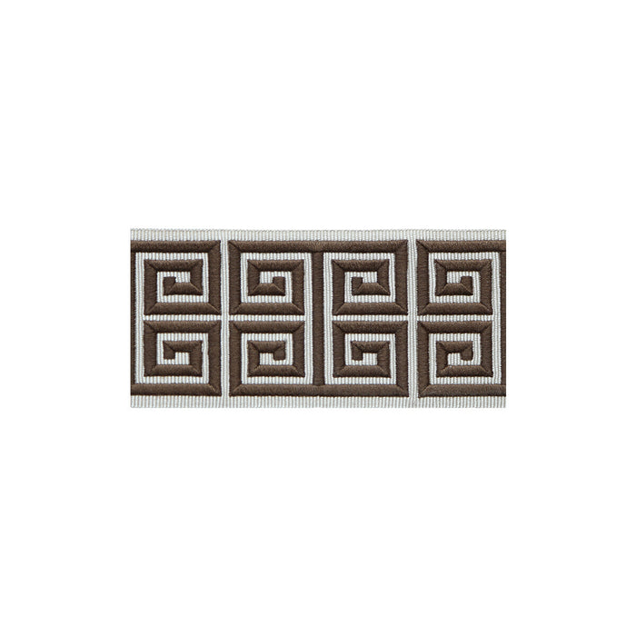 Lee Jofa Greek Emb Border Brown Trim TL10185.616.0