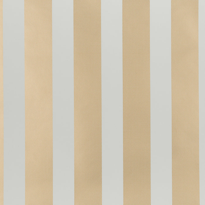 Kravet Design Dot Stripe Gold Wallpaper W3322.4.0