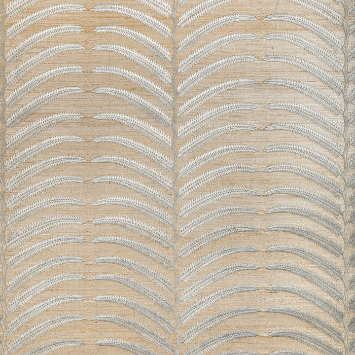 Kravet Couture Plantae Emb Sisal Grey Wallpaper W3834.1611.0