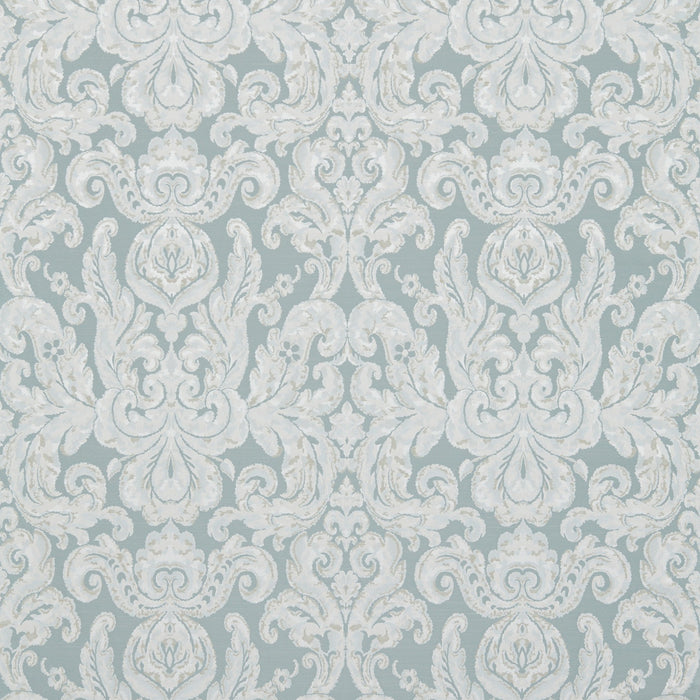 Zoffany Brocatello Pale Blue 331926 Fabric ZCON331926