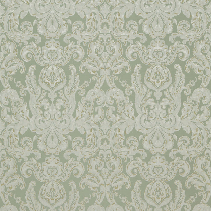 Zoffany Brocatello Sea Green 331927 Fabric ZCON331927