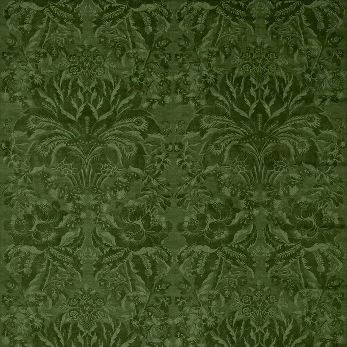 Zoffany Ducato Velvet Olivine 322689 Fabric ZDAF322689