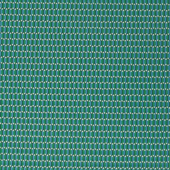 Zoffany Domino Trellis Huntsman Green 333332 Fabric ZDOM333332