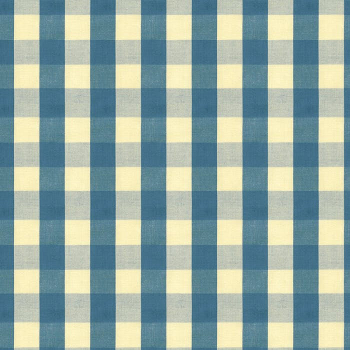 Brunschwig & Fils Carsten Check Indigo Fabric BR-89149.55.0