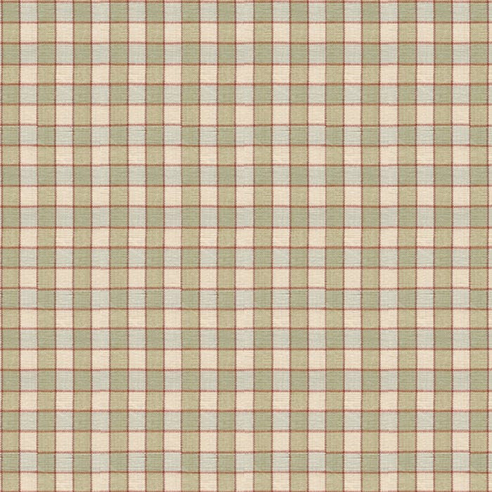 Brunschwig & Fils La Seyne Check Sandstone Fabric BR-89318.059.0